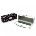 thumbnail image 3 of SenseYo 4 Piezas Estuche para Lápiz Labial Floral para Mujer con Espejo, Kit de Almacenamiento de Cosméticos Estuches de Viaje de Maquillaje Bolsa Organizadora para Monedero, 3 of 5