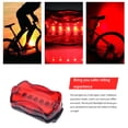 thumbnail image 4 of Guardoinrt Bicycle Lights USB Charging LED Warning Lights Night Bike Rear Light Cycling Tail Light For Cycling Bicycle 1Set, 4 of 6