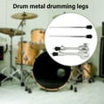 thumbnail image 6 of Yokua Drum Accessory Drum Stand Replacements Drum Leg Stand Leg Drum Legs Support, 6 of 10