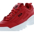 thumbnail image 2 of Fila Disruptor Ii Premium Boys Shoes Size 1, Color: Red, 2 of 5