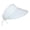 White, variant on Sun N Sand 4.5 Inch Brim Swimsuit Material Visor (Women's)