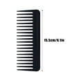 thumbnail image 3 of WIFKLSIIPG Wide Tooth Comb Rectangular Shape Comb Hair Brush Suitable for Wet or Dry Long or Short Hair Reduces Tangling and Hair Loss, 3 of 5