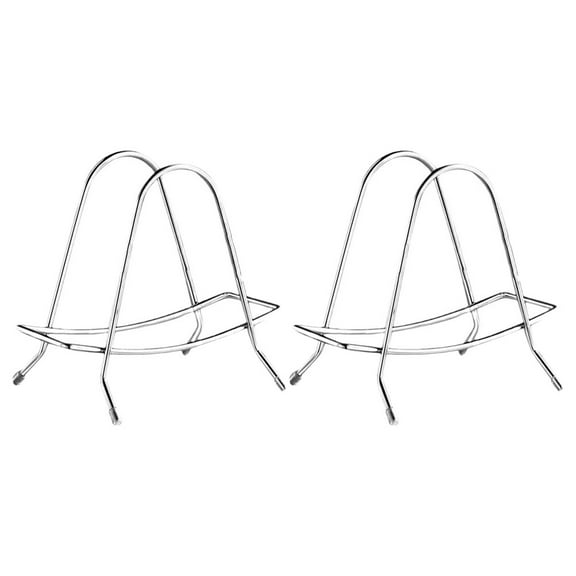 Nishuna 2pcs Kitchen Cutting Board Organizer Cutting Board Drying Rack Stainless Steel Pot Lid Stand