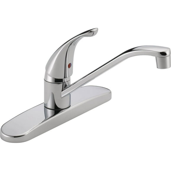 Peerless Single Handle Kitchen Faucet in Chrome, Kitchen Faucet Chrome