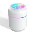 thumbnail image 1 of Injueey Humidificador de aire de 200ml, difusor ultrasónico de aceites esenciales con USB, humidificador de luz romántico, Mini purificador de Accesorios para electrodomésticos Blanco NO1 Injueey HA008446-01B, 1 of 6