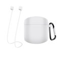thumbnail image 2 of CNKOO Bluetooth Earphone Silicone Case Protective Cover Storage Shell Protector with Carabiner Lanyard for Edifier LolliPods, 2 of 8