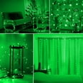 thumbnail image 3 of Morttic Solar String Lights Outdoor, 33Feet 100 LED Copper Wire Lights, Solar Powered Fairy Lights, Waterproof Solar Christmas Decoration Lights for Garden Yard Party Wedding (Green), 3 of 14