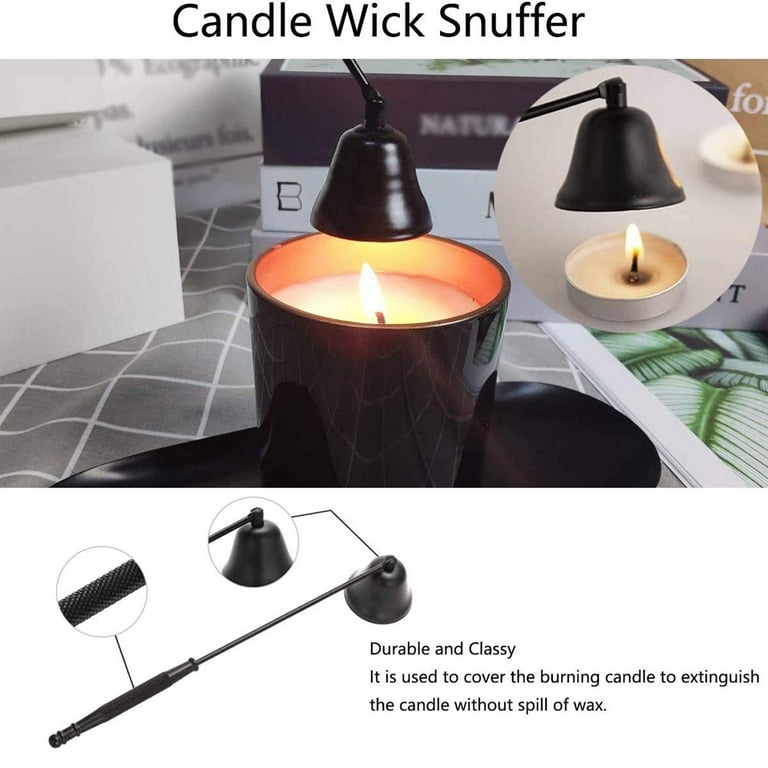 1pc 4-in-1 Candle Accessory Set With Storage Tray Plate,Candle Wick Trimmer  Candle Cutter,Candle Snuffer,Candle Wick Dipper Candle Extinguish,room  Decor,room Decor