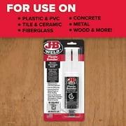J-B Weld 50139 Plastic Bonder Body Panel Adhesive and Gap Filler Syringe - Dries Black - 25 ml 2