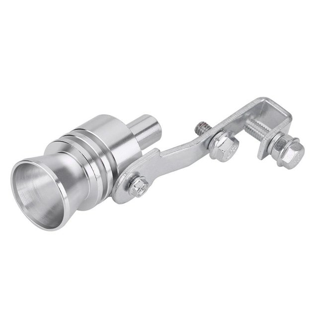 Turbo Sound Whistle S M L Car Roar Maker para Car Styling Tunning (Plata S)