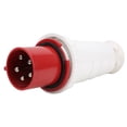 thumbnail image 2 of Industrial Connector,380‑415V 125A Industrial Connector Panel Mount Socket Industrial Power Plug Elevated Design, 2 of 14