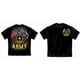 Erazor Bits MM2151XXXL Armée Double Drapeau T-Shirt des Hommes de l'Armée - Noir&44; Xxx-Grand – image 1 sur 1