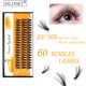 thumbnail image 2 of Anlinnet 1 caja de 60 paquetes de pestañas postizas, extensiones de pestañas de racimo natural 20/30D, pestañas individuales de volumen ruso 3D hola suerte unisex, 2 of 2