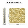 thumbnail image 3 of Uemuo Mermaid Fish Scale Print Compact Portable Pocket Makeup Mirror - Leather Cover, Elegant Travel Cosmetic Mirror for Purse, Pocket, and Handbag-Square, 3 of 9