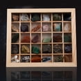 thumbnail image 3 of Colección minerales de 30 piezas con caja de coleccionista / vitrina para principiante de cristales de piedras para niño Hugo colección de rocas y minerales, 3 of 9