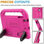 SUPNICE Kids Case for iPad Mini 1 2 3 - Light Weight Shock Proof Handle Stand Cover Case with Built-in Screen Protector for iPad Mini 1 / iPad Mini 2 / iPad Mini 3 - Pink