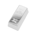 thumbnail image 2 of Pisapapeles de lingotes de plata falsos (no reales) Accesorio de película Ladrillo de plata simulado para Medio, 2 of 9