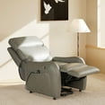 thumbnail image 6 of COLAMY Ascend Dual Motor Power Lift Recliner Chair with Massage and Heat for Elderly People, USB Charging Ports, Gray, 6 of 15
