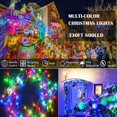 thumbnail image 2 of Luces navideñas ZHOUDUIDUI 800LED 100 m multicolor 8 modos, 2 of 7