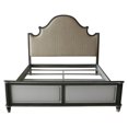 thumbnail image 4 of ACME Lit Grand en Tissu Beige Charbon et Gris Clair, 4 of 10