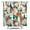 Country G, variant on Bohemian Paisley Shower Curtain 84x72 Inch Waterproof Bathroom Drape - Vintage Ethnic Floral Pattern Polyester Fabric with 12 Hooks, Fade-Resistant & Quick Dry