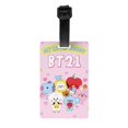 thumbnail image 1 of [En STOCK] BTS BT21 Bolsa De Equipaje Etiquetas Talla Única 5.4 * 8.5 Cm, 1 of 3