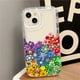 thumbnail image 4 of Fundas transparentes para iPhone 13, funda para iPhone 15, 16, 12, 11, 14, 13 Pro Max, 15 Plus, fundas Love Heart, funda de silicona suave a prueba de golpes, 4 of 5