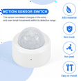thumbnail image 2 of 6X Tuya Zigbee PIR Motion Sensor Human Body Motion Sensor Smart Life Control Works with Home, 2 of 7