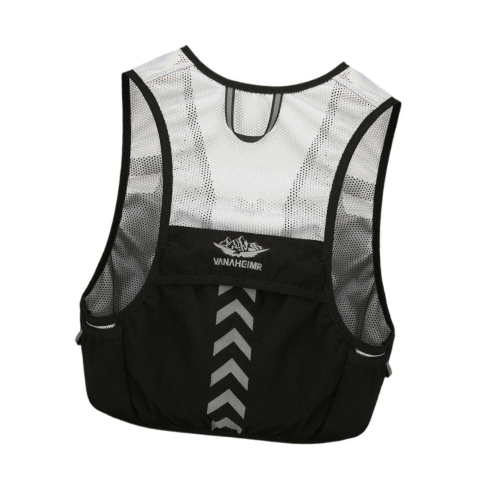 GARENDE Running Vest Breathable Adjustable Vest for Running Outdoor Sports Black