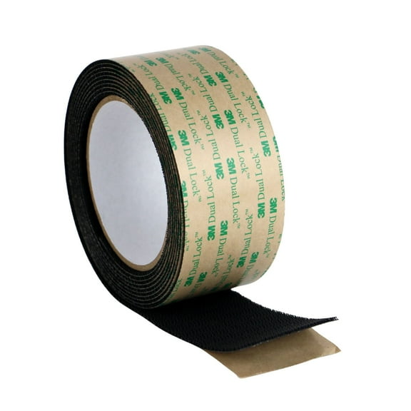 3M Dual Lock Low Profile Reclosable Fastener [black] (SJ4575): 2 in. x 10 ft. (Black)