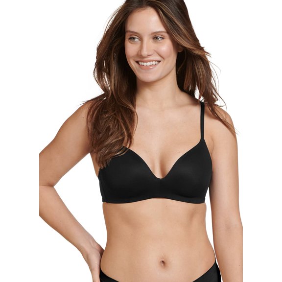 Jockey Women's Smooth & Sleek Microfiber Demi Coverage Wirefree T
