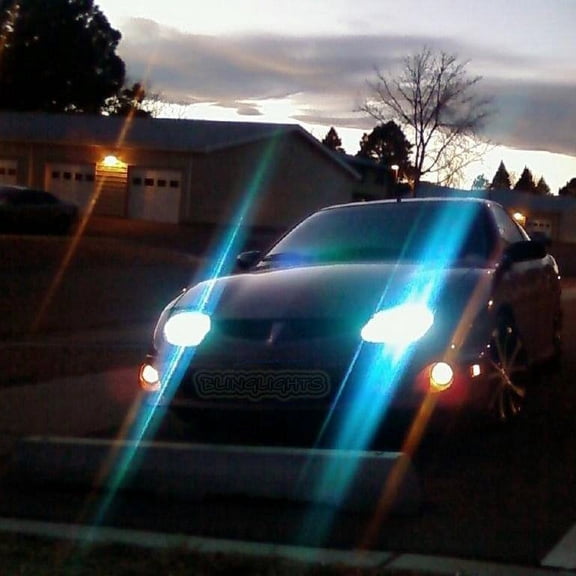 For Pontiac Sunfire Bright White Replacement Light Bulbs for Headlamps Headlights Head Lamps Lights