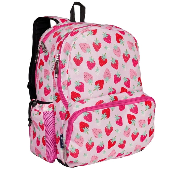 Wildkin Kids 17 Inch Backpack for Boys and Girls (Strawberry)