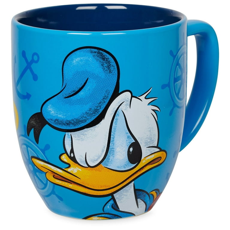 Disney Vintage Donald Duck Coffee Mug by Black - Pixels