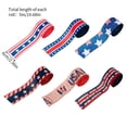thumbnail image 3 of Patriotic Ribbon 5 Meters Long Red White Blue American Flag Print for 4th of July Independence Day Party Craft Wreath Decor, 3 of 3