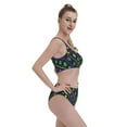thumbnail image 4 of Ocsxa Mardi Gras Strings Of Beads Women'S High Waisted Bikini Sets Sporty Two Piece Swimsuits-X-Large, 4 of 8