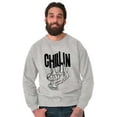 thumbnail image 3 of Sloth Chillin Animal Lovers Funny Sweatshirt for Men or Women Brisco Brands S, 3 of 6