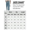 thumbnail image 5 of FEOYA Mens Tear Away Sweatpants Pants Zipper Basketball Sports Trousers Straight Leg Joggers Cotton Pants Elastic Waist with 2 Pockets for Gym Running Workout Athletic, 5 of 6