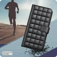 thumbnail image 4 of Allytechgroup Google Pixel 9 Pro XL Wallet Case Cover, Hand Wrist Grid Design Stylish Shockproof Cards Slots RFID Blocking Phone Case Cover for Women Men, Black, 4 of 7
