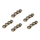 thumbnail image 5 of 5 piezas de bricolaje placa base redonda pinzas para el cabello pasadores de pelo elegante pasador mujeres tocado accesorios para ajuste de cabujón de 12 mm (pátina), 5 of 6