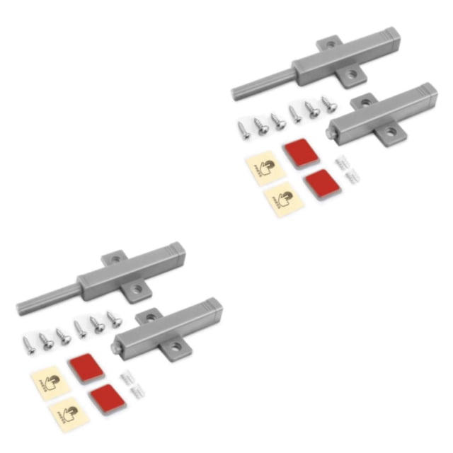 ziyahi 2pcs/set High Performance Spring Force Smooth And Reliable Door Closing Rebounce Switch Cabinet Door 2Set