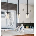 thumbnail image 5 of 9601-MB Millennium Lighting Moven - 1 Light Mini-Pendant-45.5 Inch Tall and 5 Inch Wide-Matte Black Finish, 5 of 6