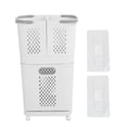thumbnail image 2 of Cesto Plástico Para La Colada, Cesta Para Ropa Sucia, Transpirable, Práctico Para El Baño, 2 of 8