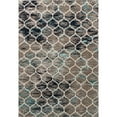thumbnail image 1 of Unique Loom Trellis Frieze Geometric Lattice Rug 10' x 16'2 Rectangle Multi/Blue, 1 of 1