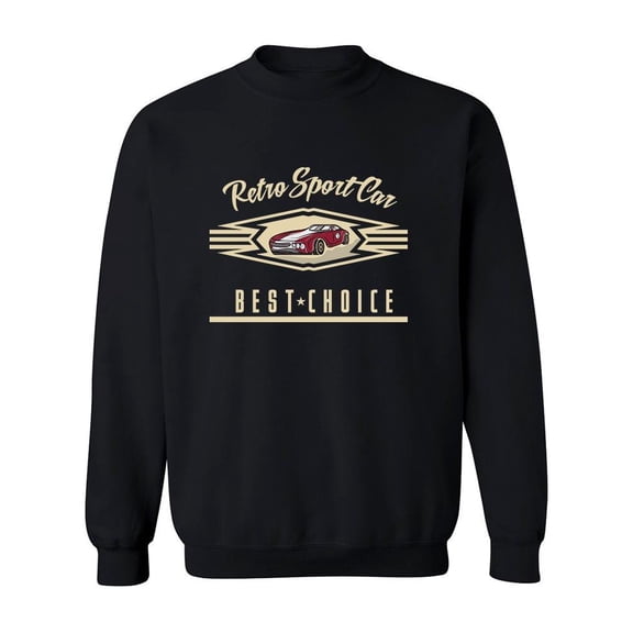 Best Choice Vintage Car  Sweatshirt Men -Image by Shutterstock, Male Large