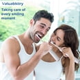 thumbnail image 3 of 8 Pack Replacement Brush Heads, Compatible with Philips Sonicare Electric Toothbrush, 4pcs Precision Clean and 4pcs Whitening Clean Brush Heads,White., 3 of 7