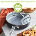 thumbnail image 4 of GreenPan Valencia Pro Healthy Ceramic Nonstick 4.5-qt Saute Pan with Lid, 4 of 8