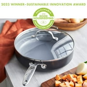 GreenPan Valencia Pro Healthy Ceramic Nonstick 4.5-qt Saute Pan with Lid