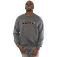 thumbnail image 2 of Looney Tunes Mens Daffy Duck Colour Code Sweatshirt, 2 of 3
