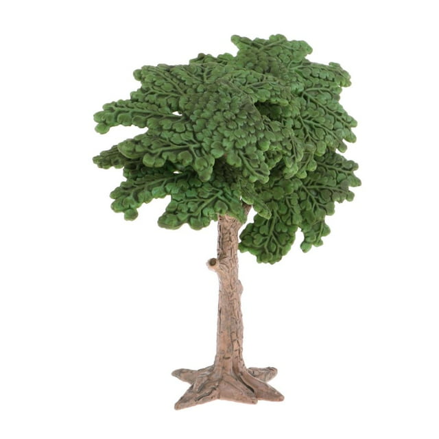 Árboles en miniatura, paisajes verdes, decoración de jardines, casas y parques. 10cm